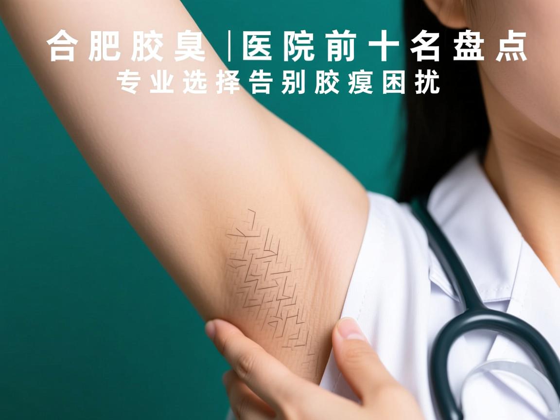 合肥腋臭医院前十名盘点，专业选择告别腋臭困扰