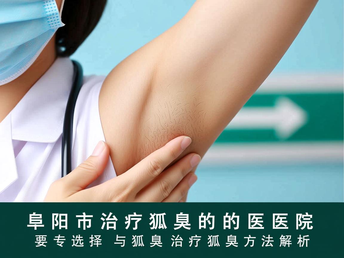 阜阳市治疗狐臭的医院，专业选择与狐臭治疗狐臭方法解析