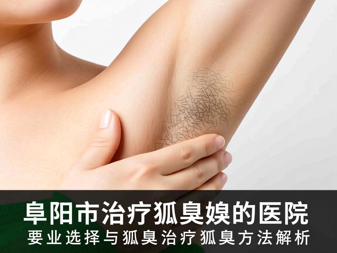阜阳市治疗狐臭的医院，专业选择与狐臭治疗狐臭方法解析