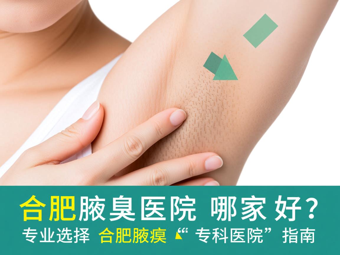 合肥腋臭医院哪家好？专业选择合肥腋臭专科医院的指南