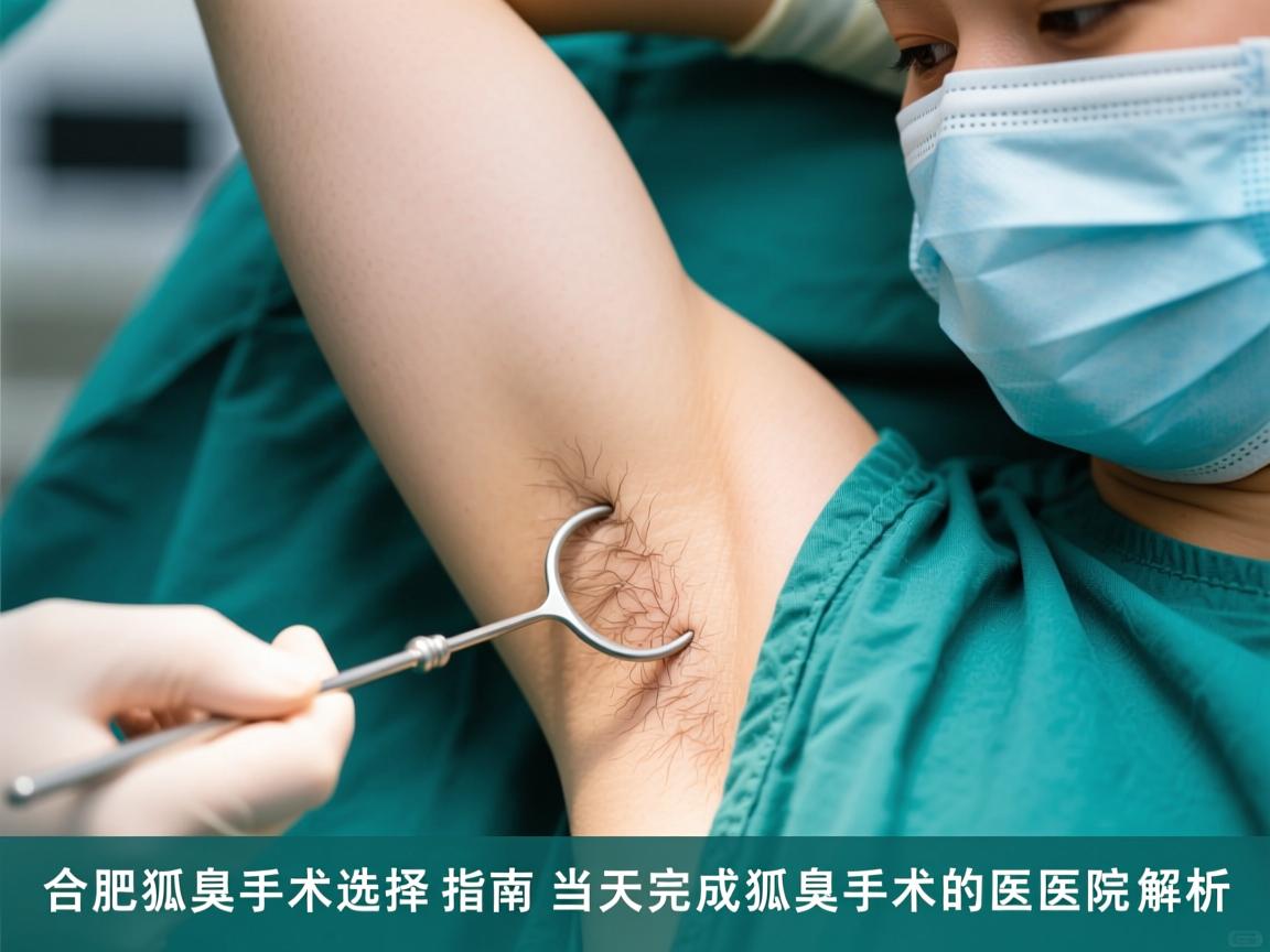 合肥狐臭手术选择指南,当天完成狐臭手术的医院解析 合肥狐臭手术选择指南,当天完成狐臭手术的医院解析