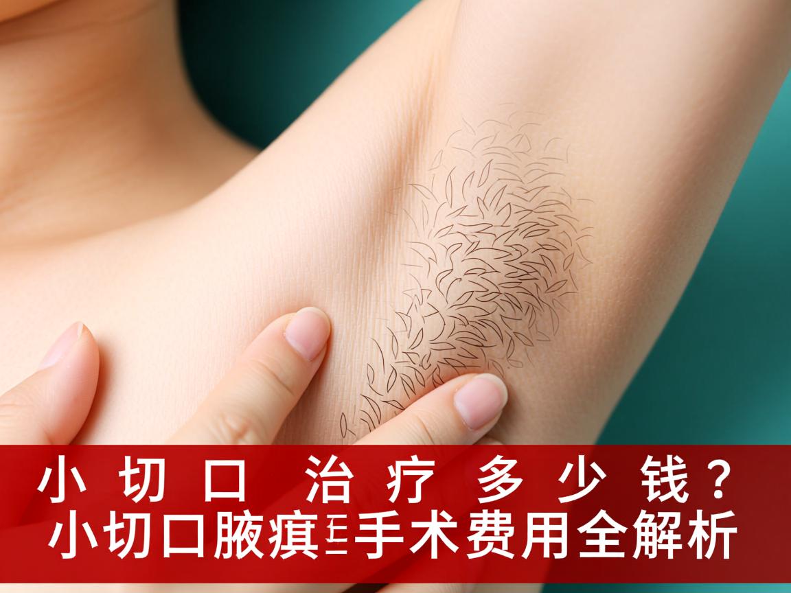 小切口治疗腋臭多少钱？小切口腋臭手术费用全解析
