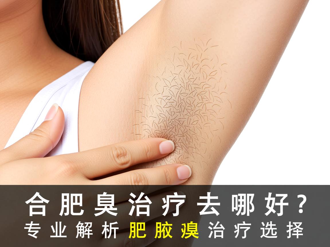合肥腋臭治疗去哪好？专业解析合肥腋臭治疗选择