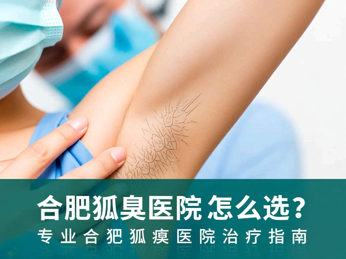 合肥狐臭医院怎么选？专业合肥狐臭医院治疗指南