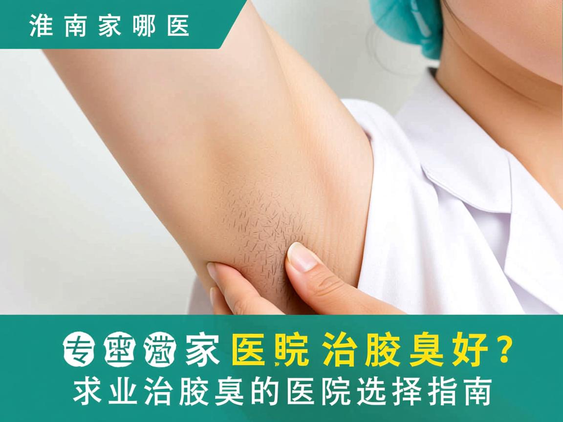 淮南哪家医院治腋臭好？专业治腋臭的医院选择指南