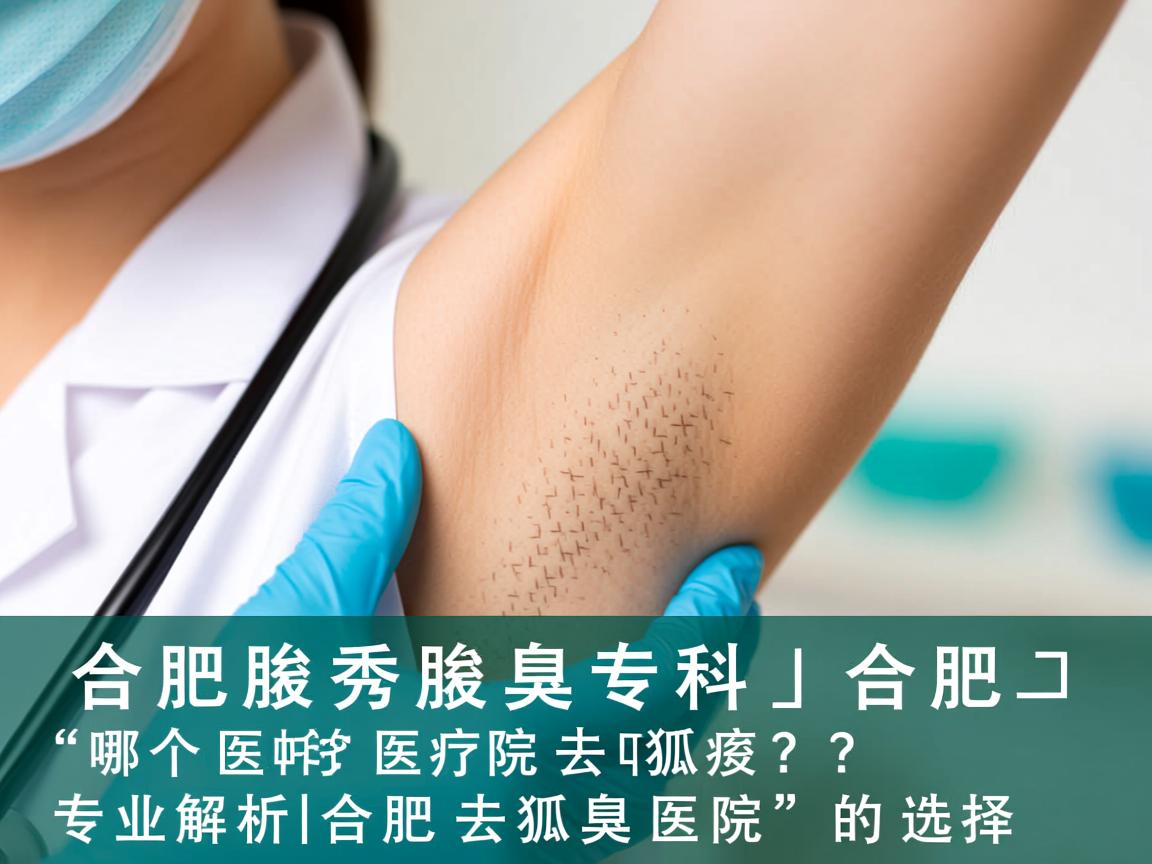 合肥腋秀腋臭专科,合肥哪个医院去狐臭?专业解析合肥去狐臭医院的选择 合肥腋秀腋臭专科,合肥哪个医院去狐臭?专业解析合肥去狐臭医院的选择