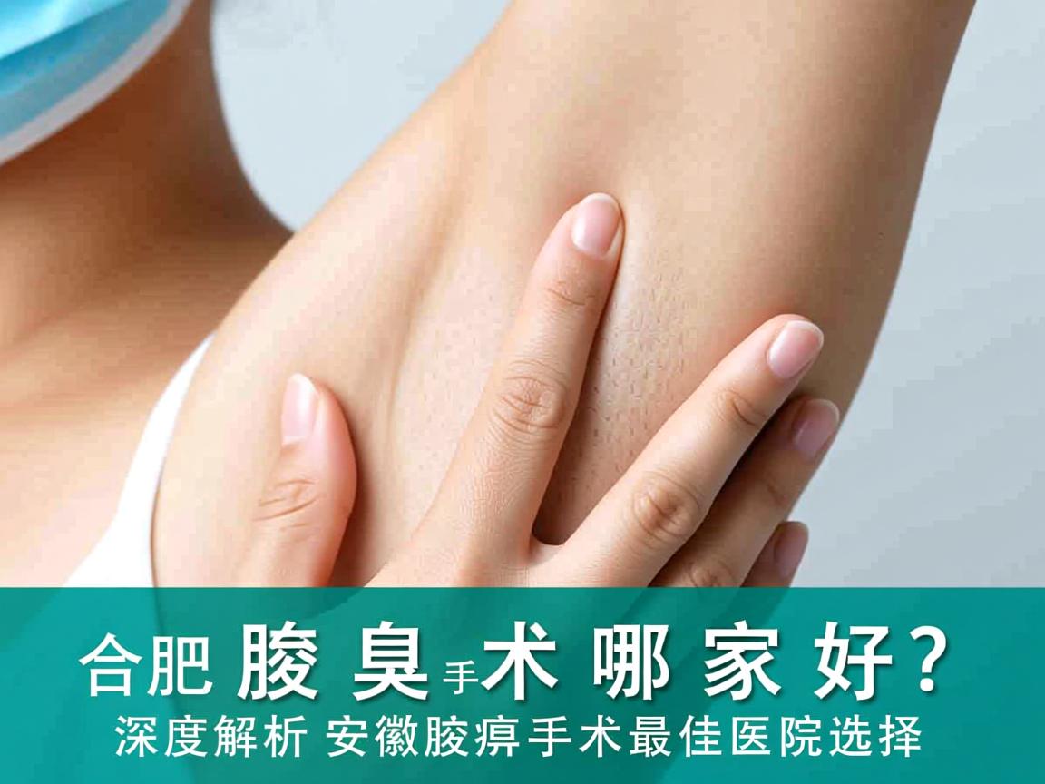 合肥腋臭手术哪家好?深度解析安徽腋臭手术最佳医院选择 合肥腋臭手术哪家好?深度解析安徽腋臭手术最佳医院选择