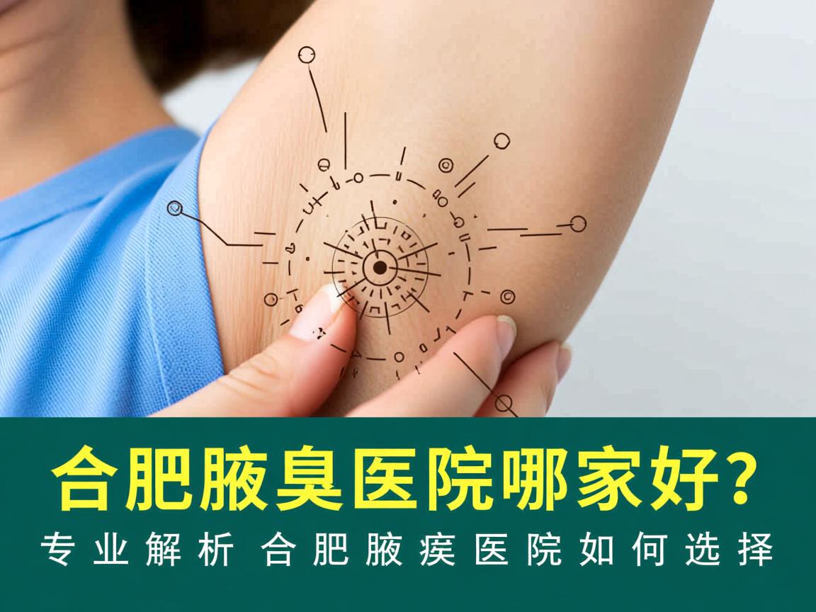 合肥腋臭医院哪家好？专业解析合肥腋臭医院如何选择