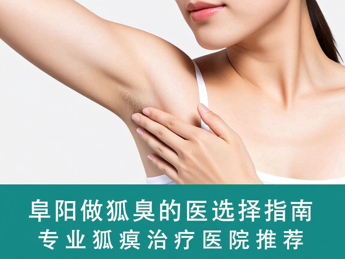 阜阳做狐臭的医院选择指南，专业狐臭治疗医院推荐