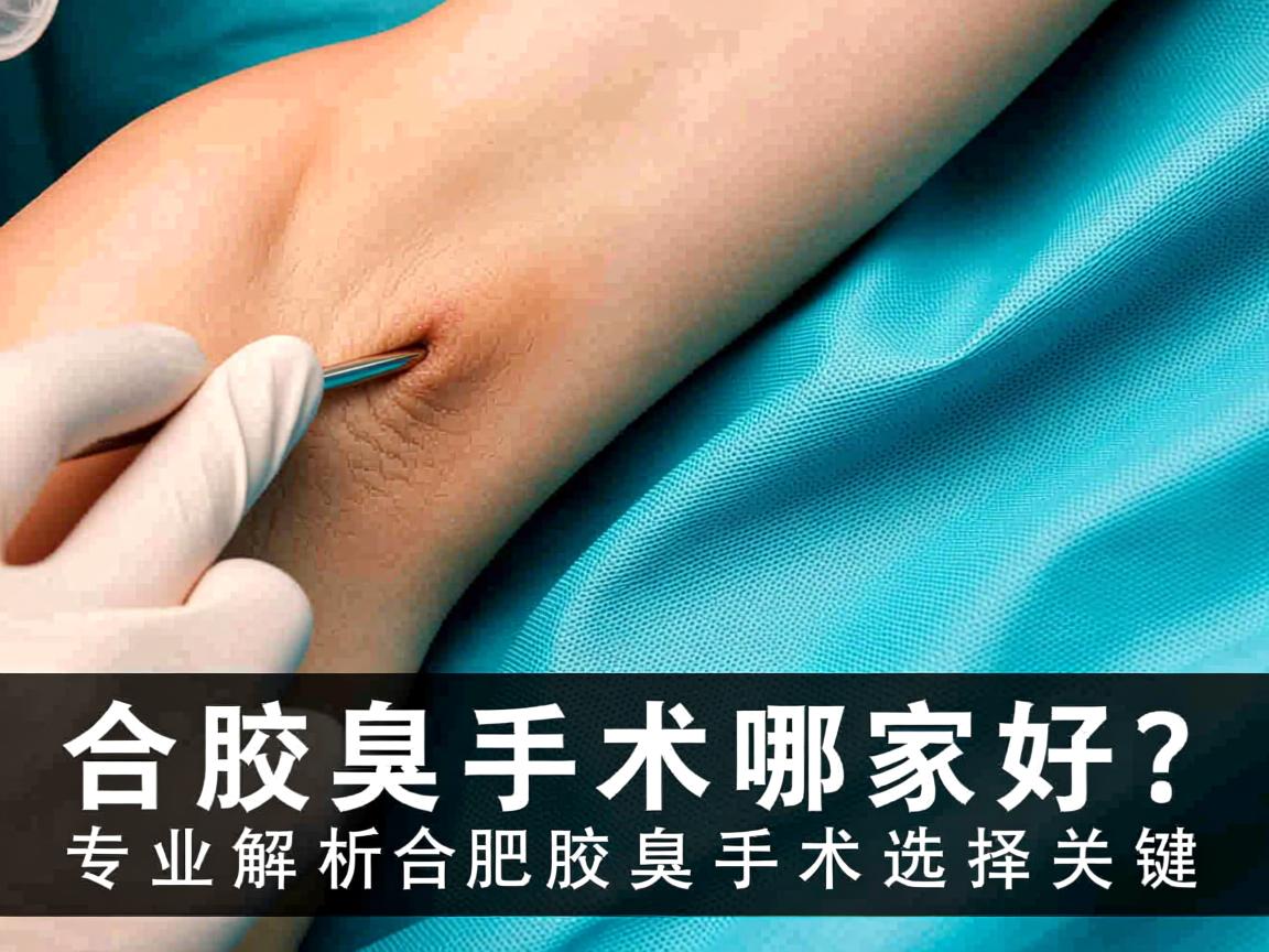 合肥腋臭手术哪家好？专业解析合肥腋臭手术选择关键