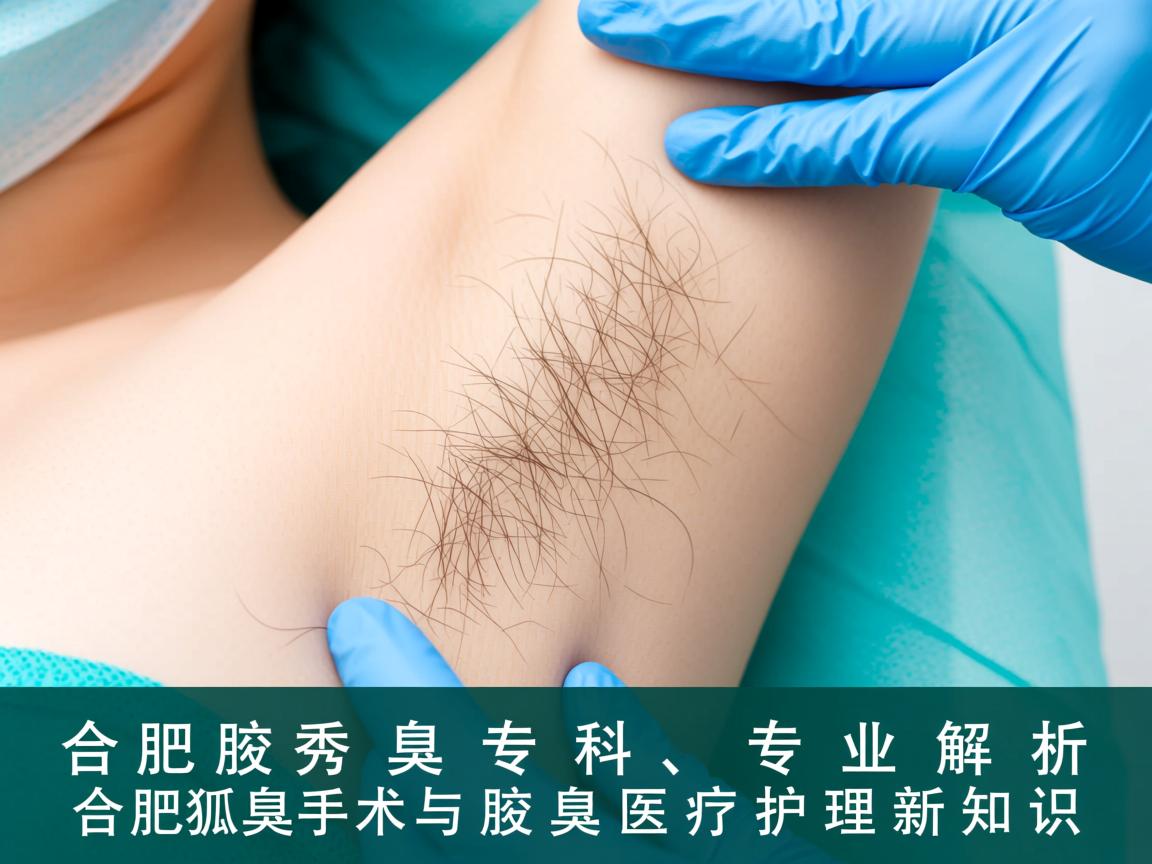 合肥腋秀腋臭专科，专业解析合肥狐臭手术与腋臭医疗护理新知识