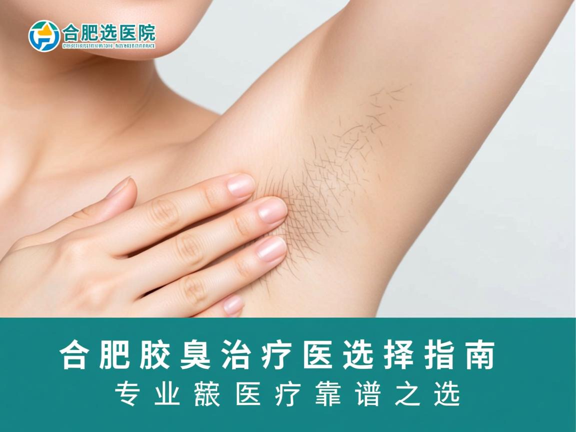 合肥腋臭治疗医院选择指南，专业腋臭医疗的靠谱之选