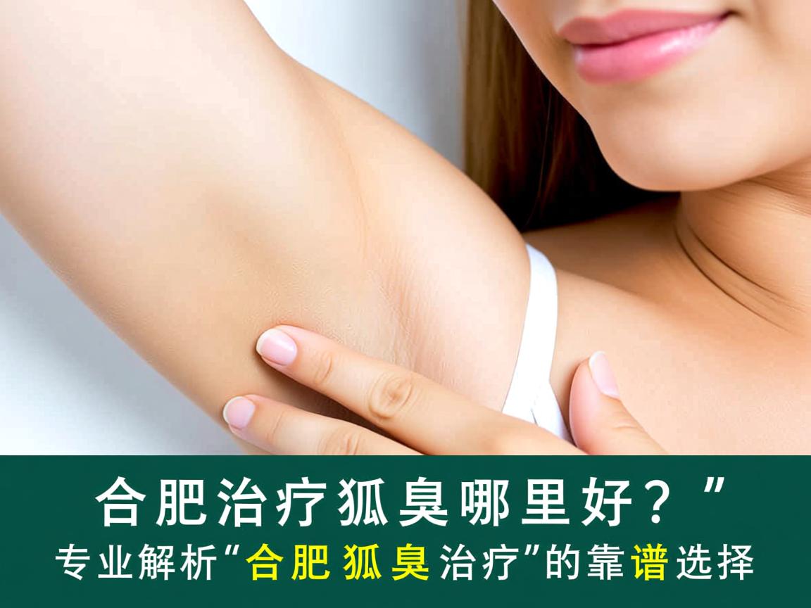 合肥治疗狐臭哪里好？专业解析合肥狐臭治疗的靠谱选择