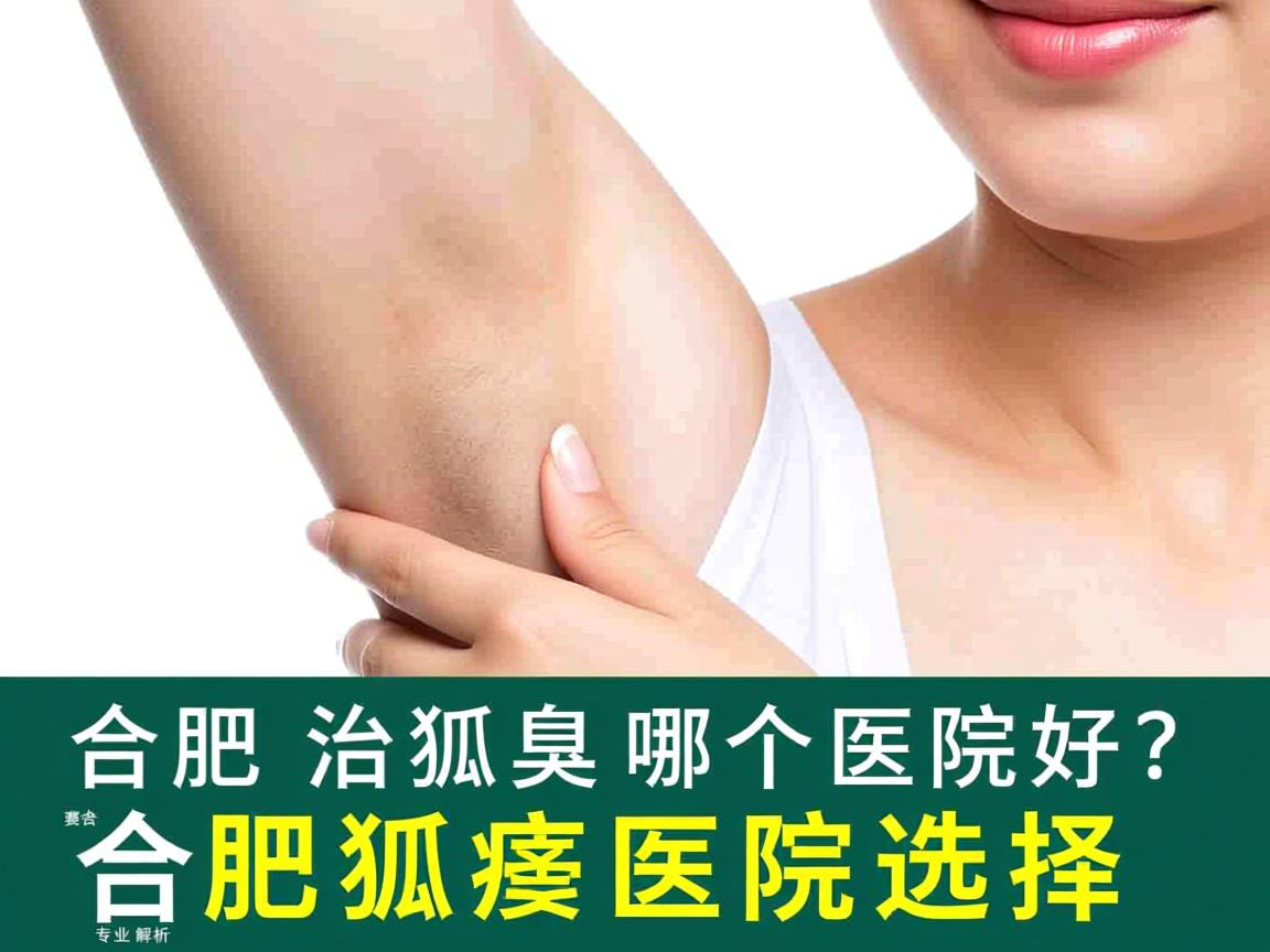 合肥治狐臭哪个医院好？专业解析合肥狐臭医院选择