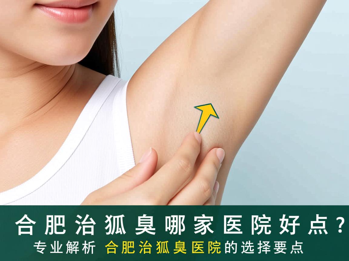 合肥治狐臭哪家医院好点？专业解析合肥治狐臭医院的选择要点