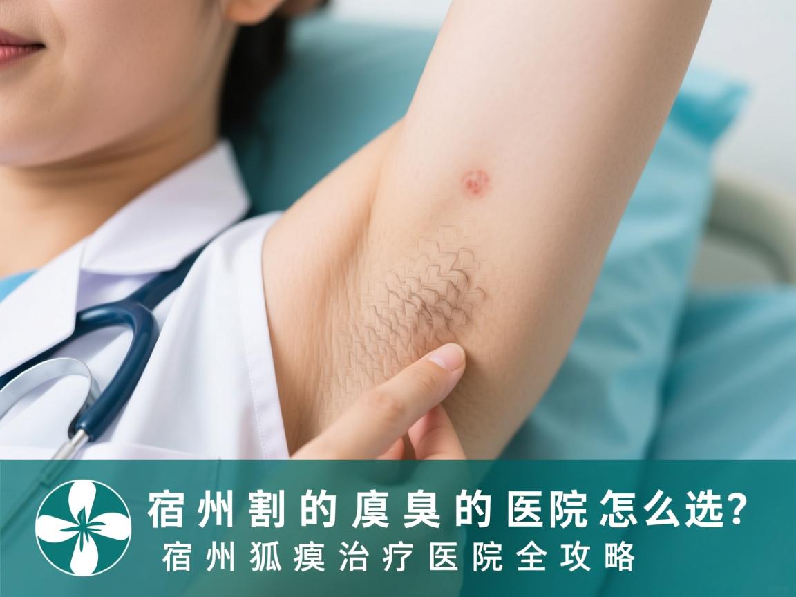 宿州割狐臭的医院怎么选？宿州狐臭治疗医院全攻略