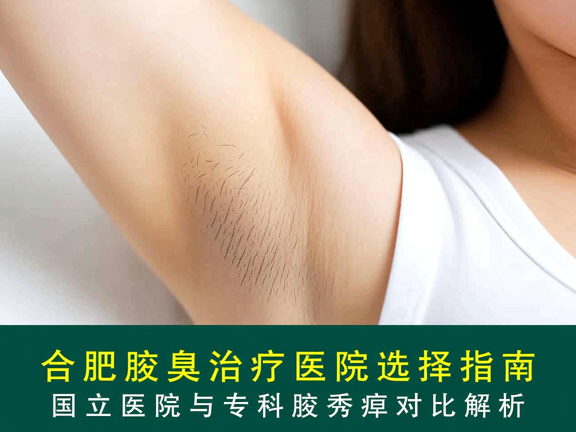 合肥腋臭治疗医院选择指南，国立医院与专科腋秀腋臭的对比解析
