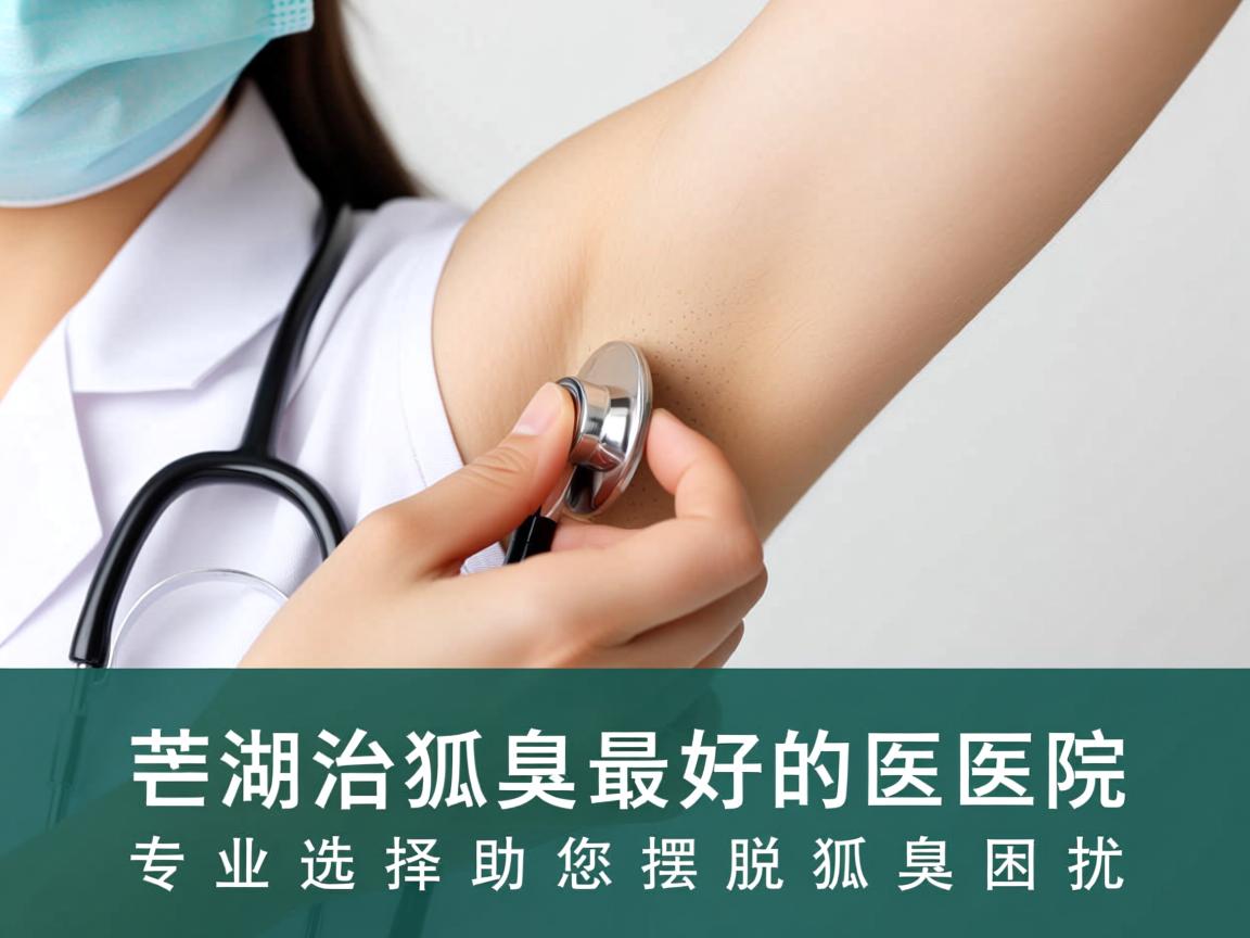 芜湖治狐臭最好的医院，专业选择助您摆脱狐臭困扰