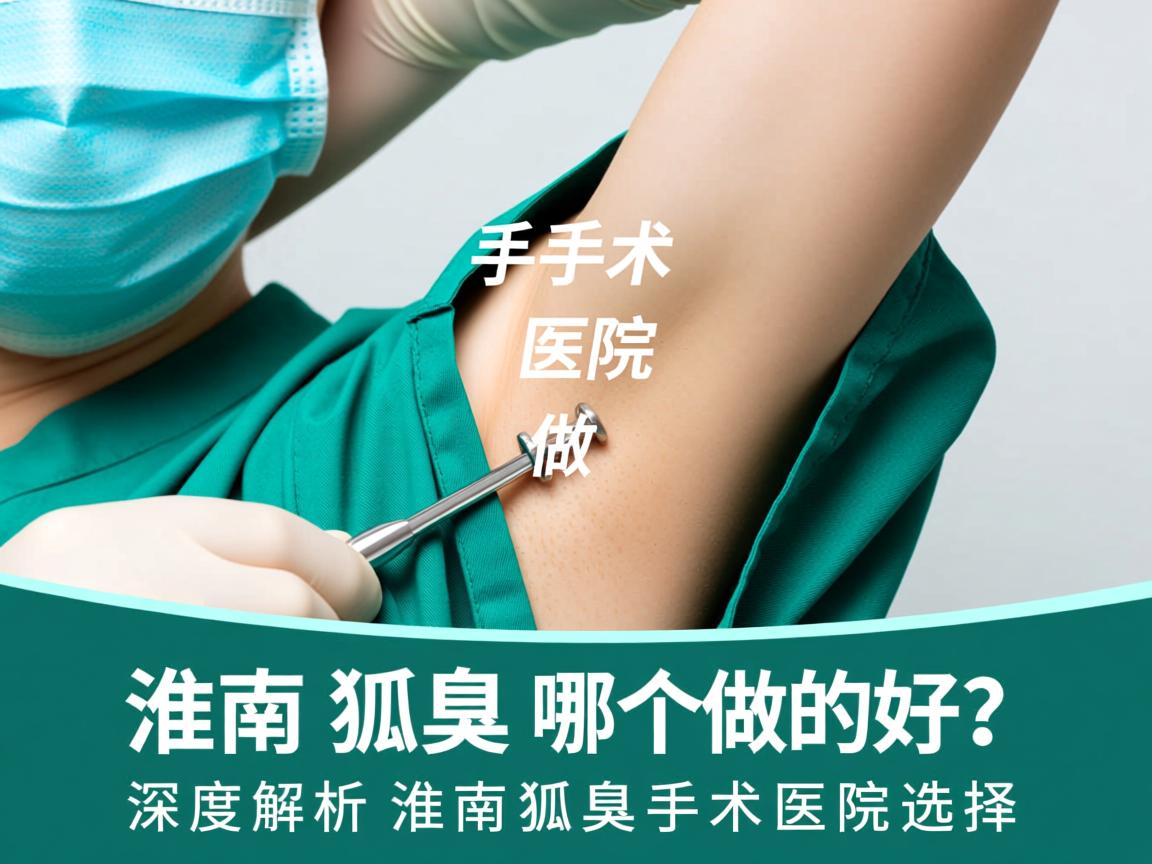 淮南狐臭手术哪个医院做的好?深度解析淮南狐臭手术医院选择 淮南狐臭手术哪个医院做的好?深度解析淮南狐臭手术医院选择