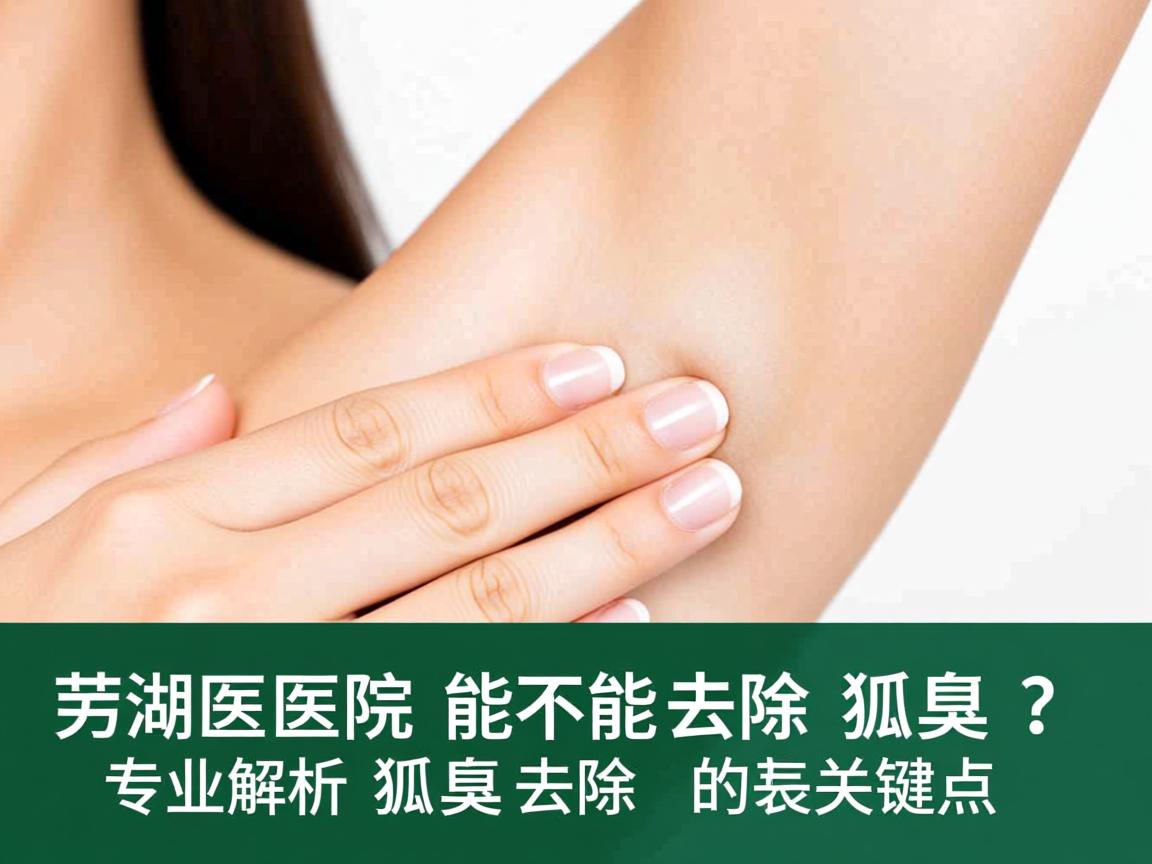 芜湖医院能不能去除狐臭?专业解析狐臭去除的关键点 芜湖医院能不能去除狐臭?专业解析狐臭去除的关键点