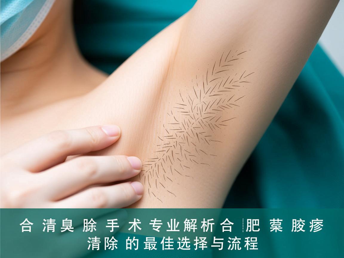 合肥腋臭清除手术，专业解析合肥腋臭清除的最佳选择与流程