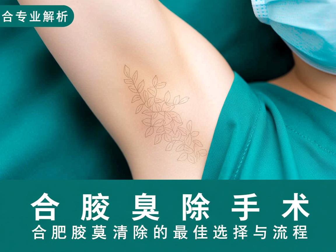 合肥腋臭清除手术，专业解析合肥腋臭清除的最佳选择与流程