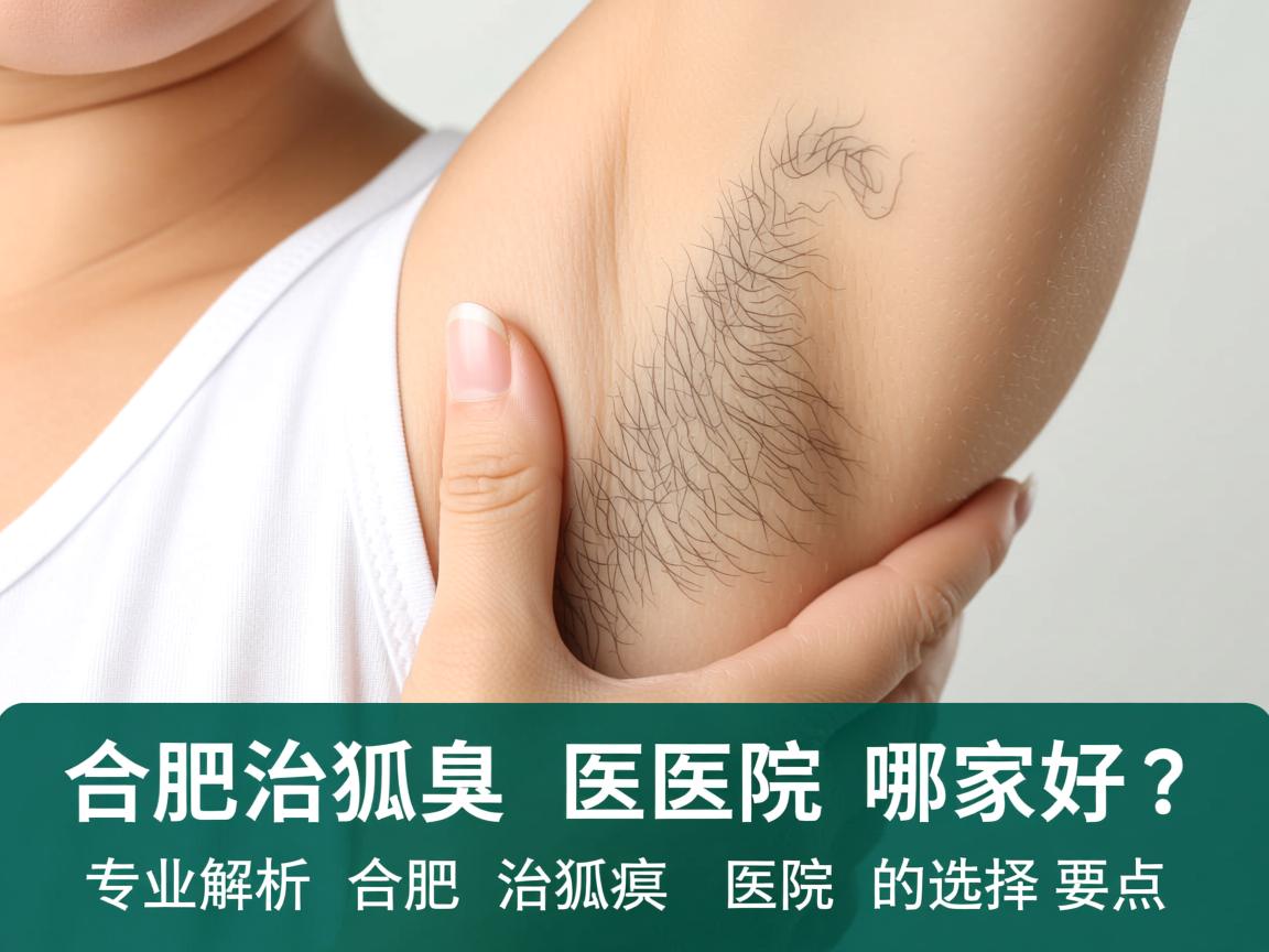 合肥治狐臭医院哪家好？专业解析合肥治狐臭医院的选择要点