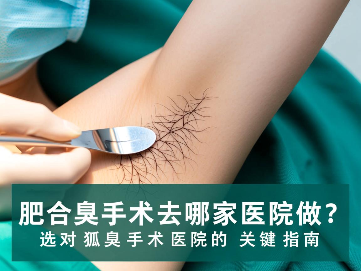 合肥狐臭手术去哪家医院做?选对狐臭手术医院的关键指南 合肥狐臭手术去哪家医院做?选对狐臭手术医院的关键指南