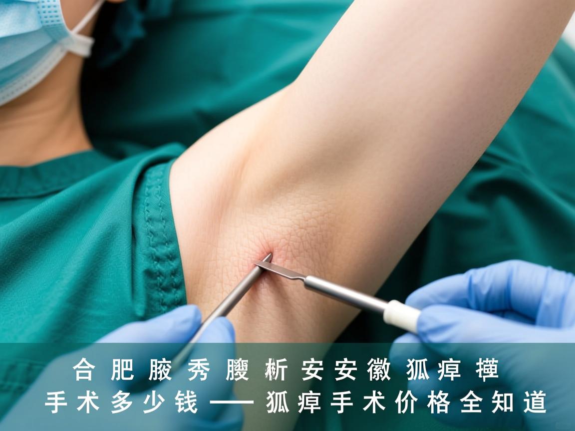 合肥腋秀解析，安徽狐臭手术多少钱，狐臭手术价格全知道