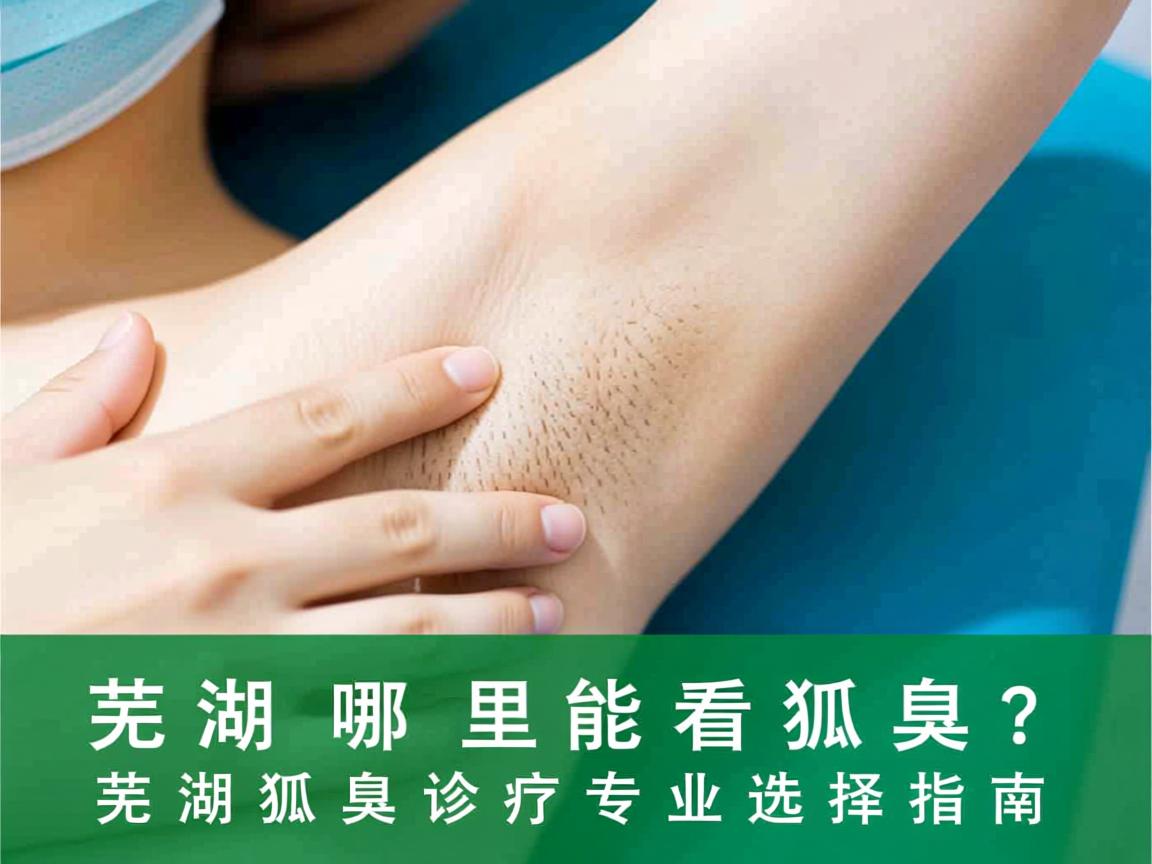 芜湖哪里能看狐臭？芜湖狐臭诊疗专业选择指南