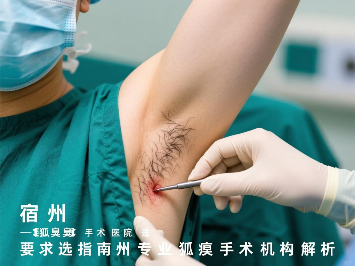 宿州狐臭手术医院选择指南，宿州专业狐臭手术机构解析