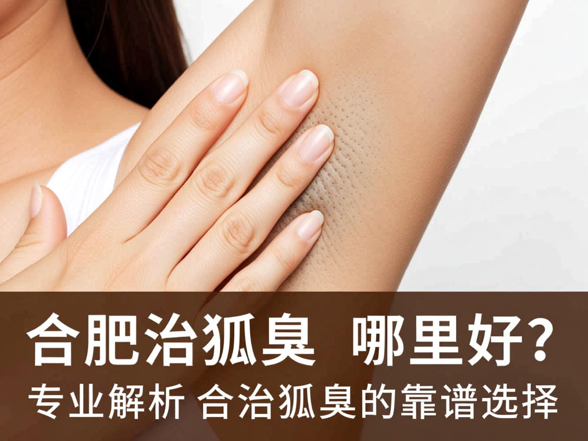 合肥治狐臭哪里好？专业解析合肥治狐臭的靠谱选择