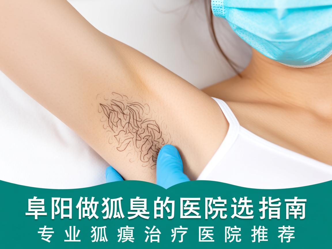 阜阳做狐臭的医院选择指南，专业狐臭治疗医院推荐