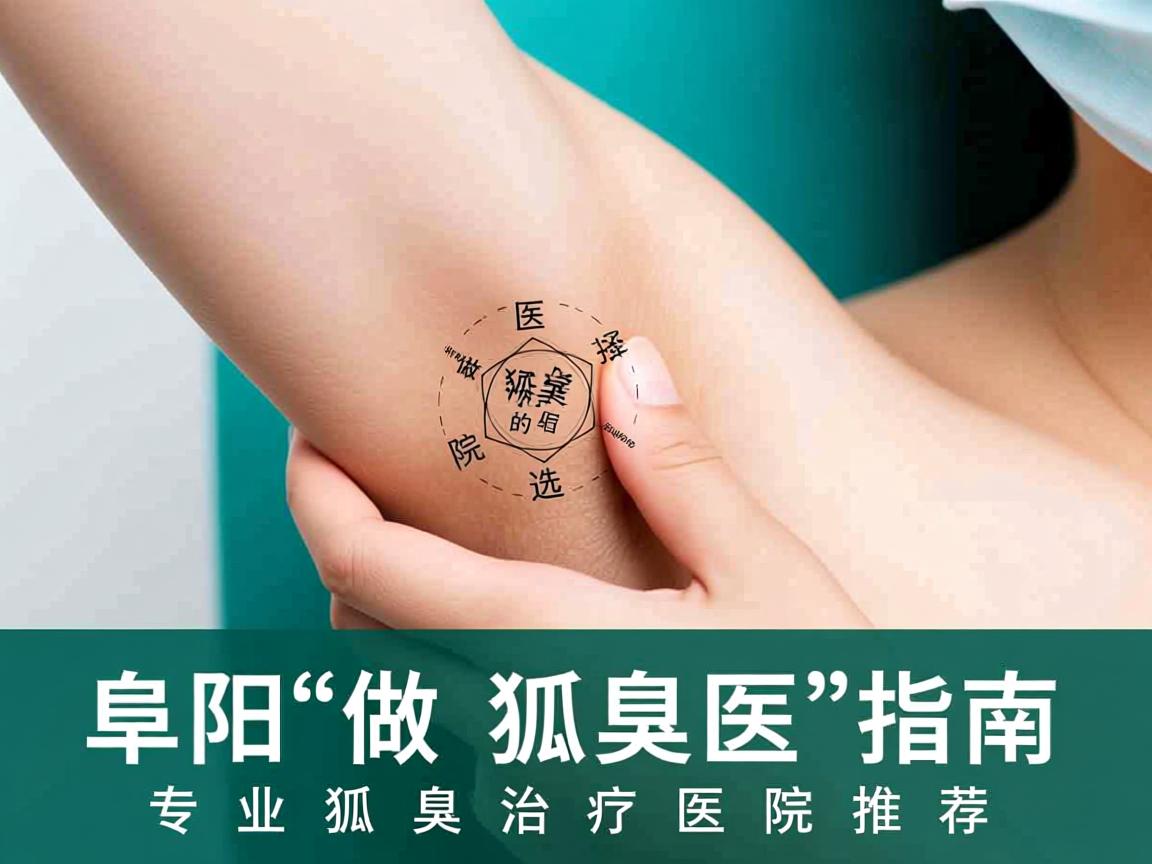 阜阳做狐臭的医院选择指南，专业狐臭治疗医院推荐