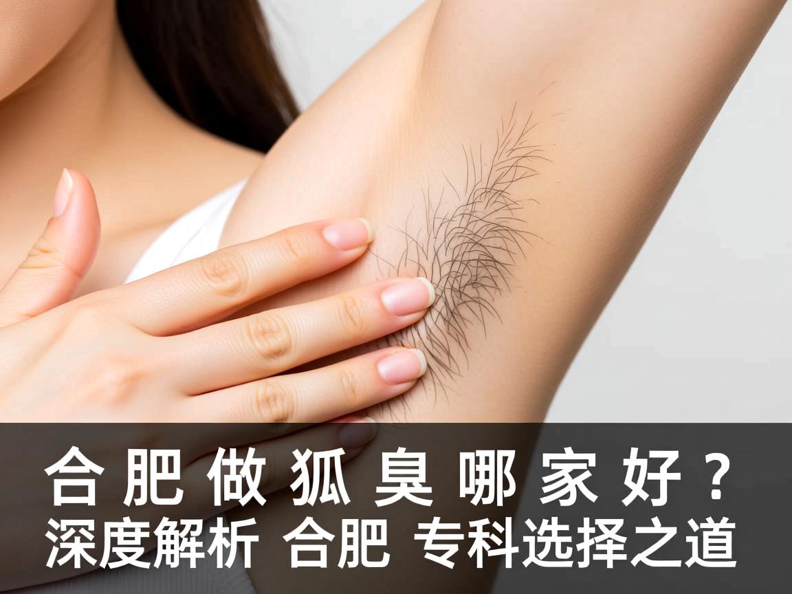 合肥做狐臭哪家好？深度解析合肥狐臭专科选择之道