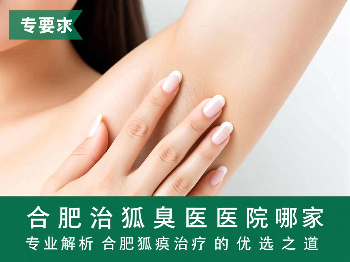 合肥治狐臭医院哪家好?专业解析合肥狐臭治疗的优选之道 合肥治狐臭医院哪家好?专业解析合肥狐臭治疗的优选之道