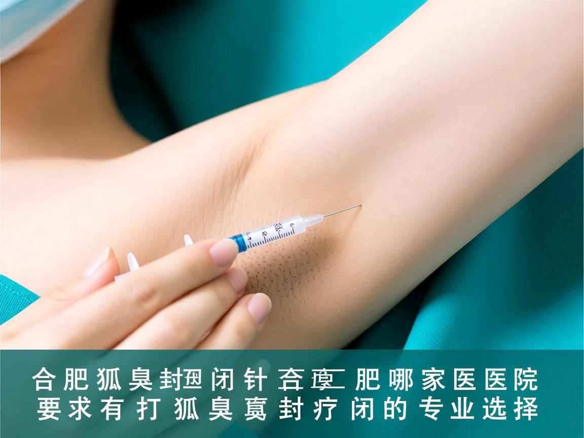 合肥狐臭封闭针,合肥哪家医院有打狐臭封闭针的专业选择 合肥狐臭封闭针,合肥哪家医院有打狐臭封闭针的专业选择