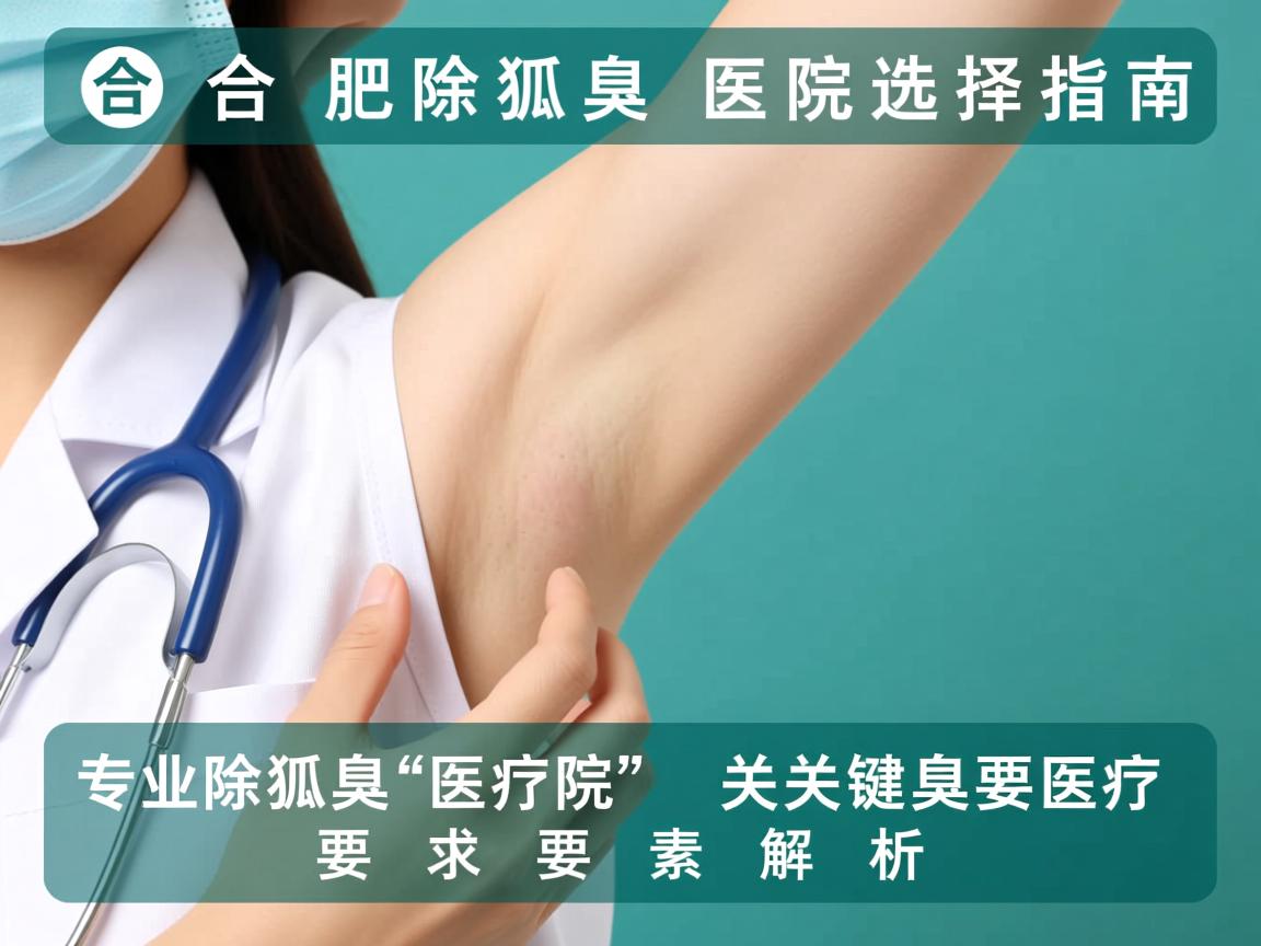 合肥除狐臭医院选择指南,专业除狐臭医院的关键要素解析 合肥除狐臭医院选择指南,专业除狐臭医院的关键要素解析