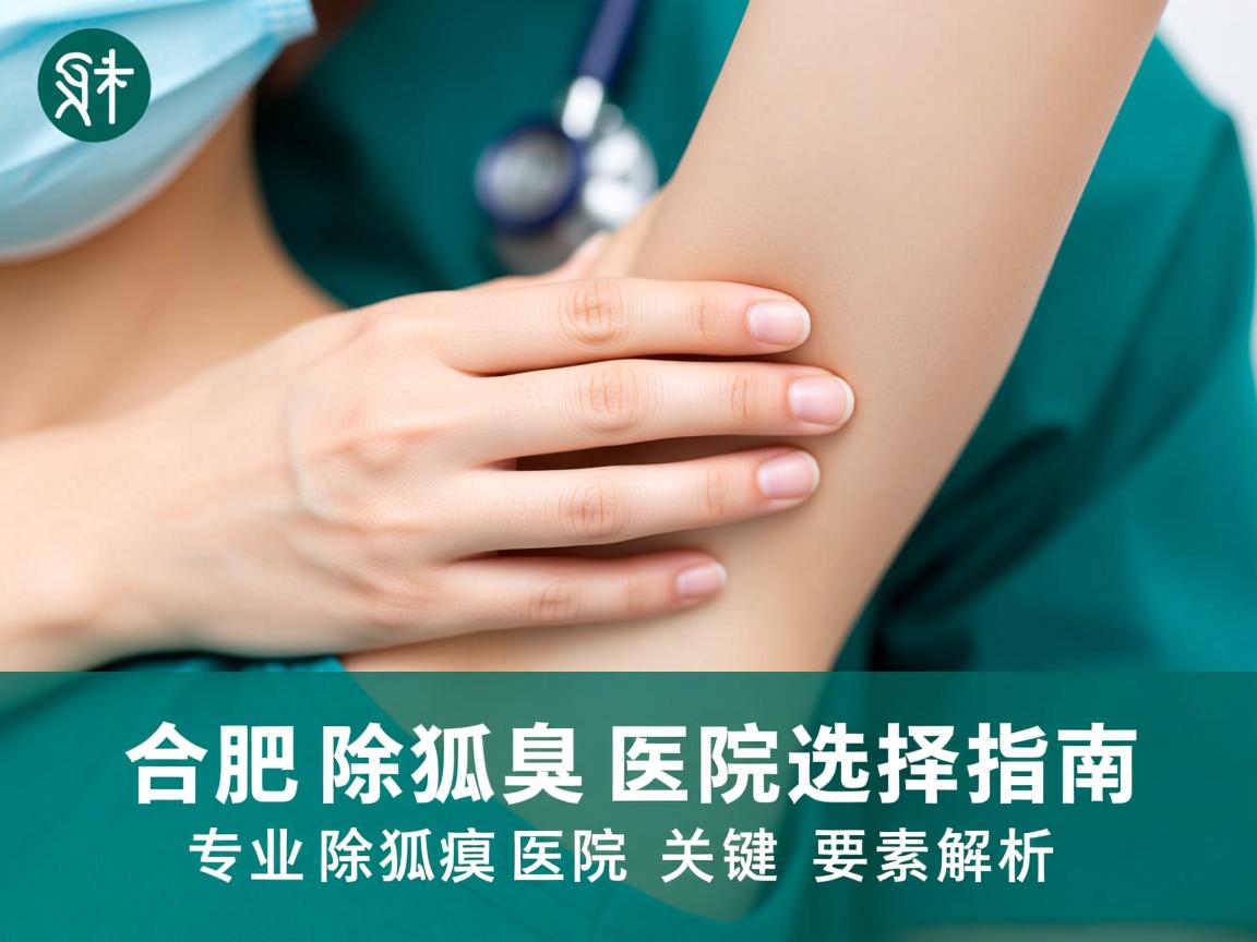 合肥除狐臭医院选择指南,专业除狐臭医院的关键要素解析 合肥除狐臭医院选择指南,专业除狐臭医院的关键要素解析