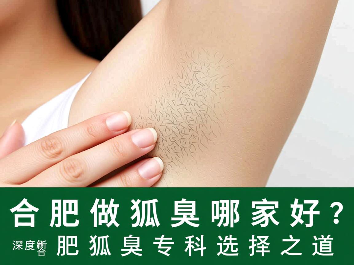 合肥做狐臭哪家好?深度解析合肥狐臭专科选择之道 合肥做狐臭哪家好?深度解析合肥狐臭专科选择之道