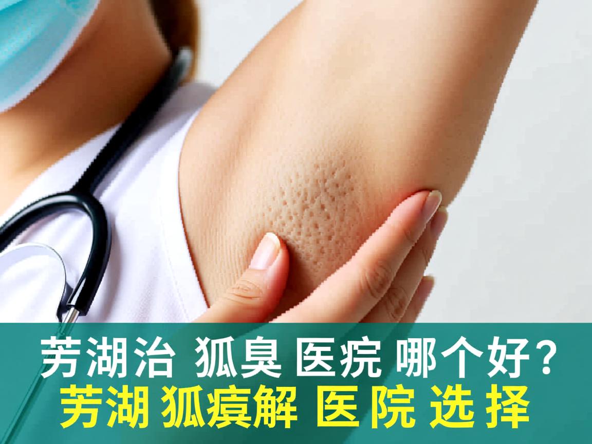 芜湖治疗狐臭医院哪个好?专业解析芜湖狐臭治疗的医院选择 芜湖治疗狐臭医院哪个好?专业解析芜湖狐臭治疗的医院选择