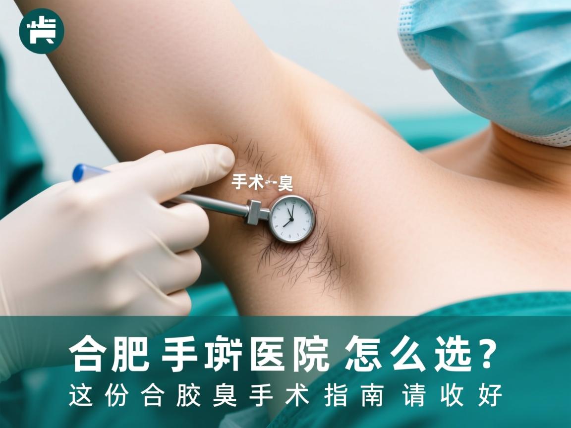 合肥腋臭手术医院怎么选?这份合肥腋臭手术指南请收好 合肥腋臭手术医院怎么选?这份合肥腋臭手术指南请收好