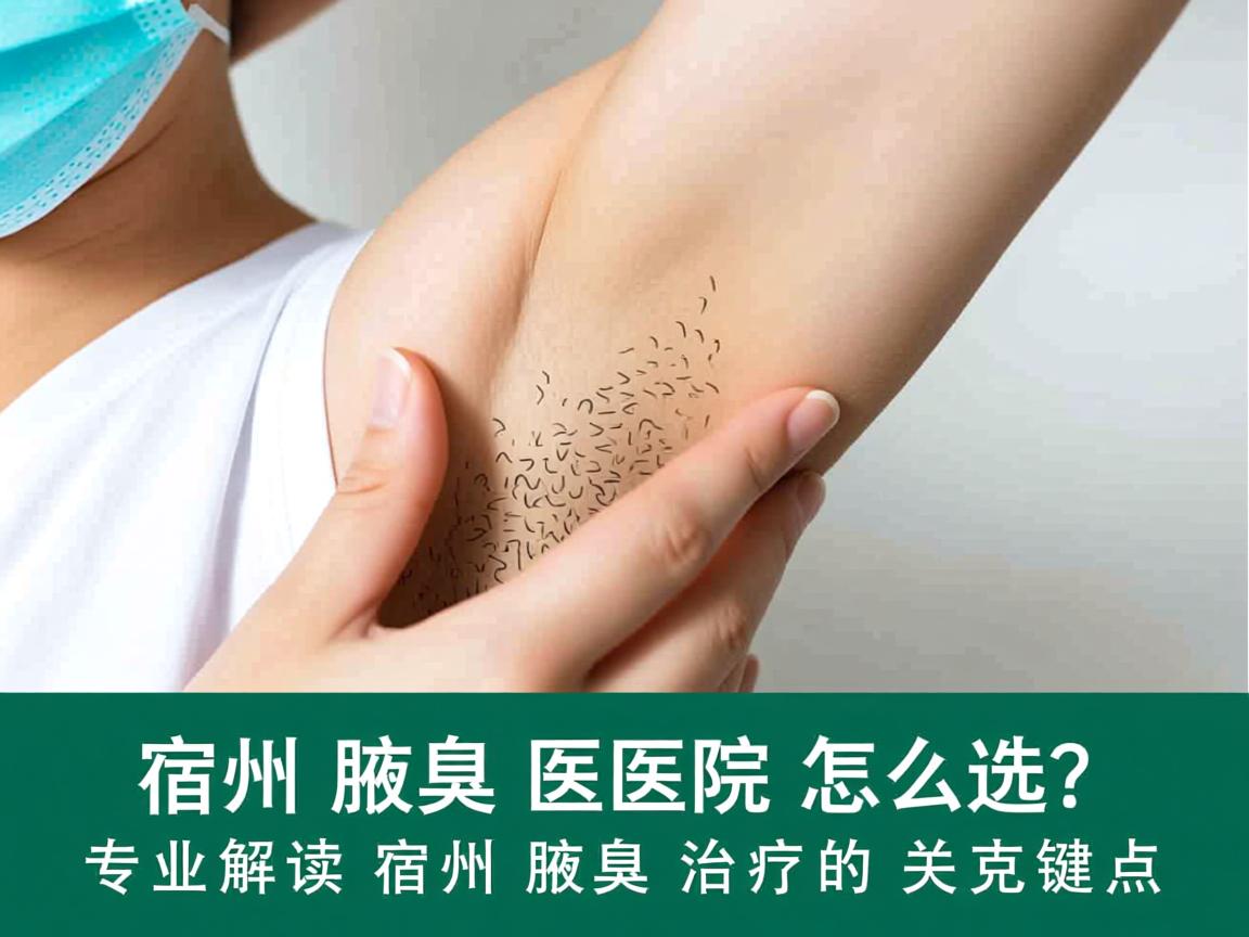 宿州腋臭医院怎么选?专业解读宿州腋臭治疗的关键点 宿州腋臭医院怎么选?专业解读宿州腋臭治疗的关键点