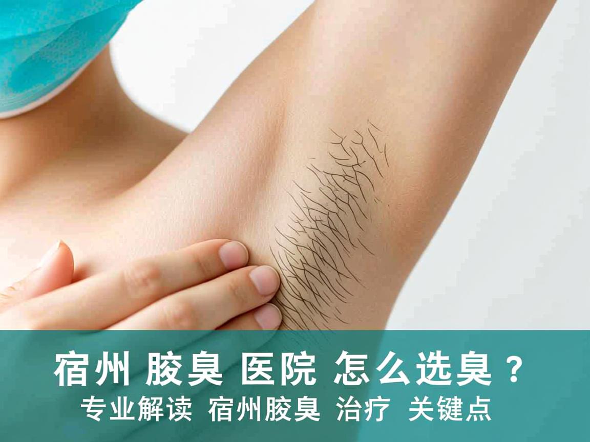 宿州腋臭医院怎么选?专业解读宿州腋臭治疗的关键点 宿州腋臭医院怎么选?专业解读宿州腋臭治疗的关键点