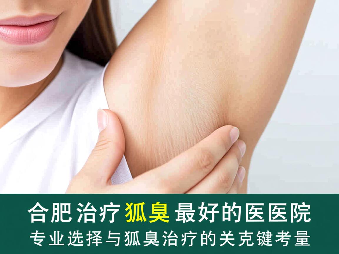 合肥治疗狐臭最好的医院,专业选择与狐臭治疗的关键考量 合肥治疗狐臭最好的医院,专业选择与狐臭治疗的关键考量