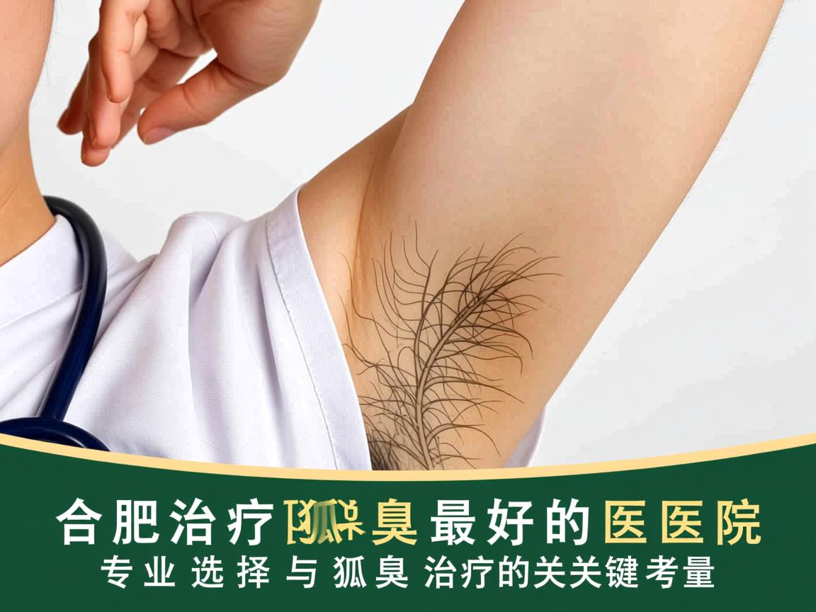 合肥治疗狐臭最好的医院,专业选择与狐臭治疗的关键考量 合肥治疗狐臭最好的医院,专业选择与狐臭治疗的关键考量