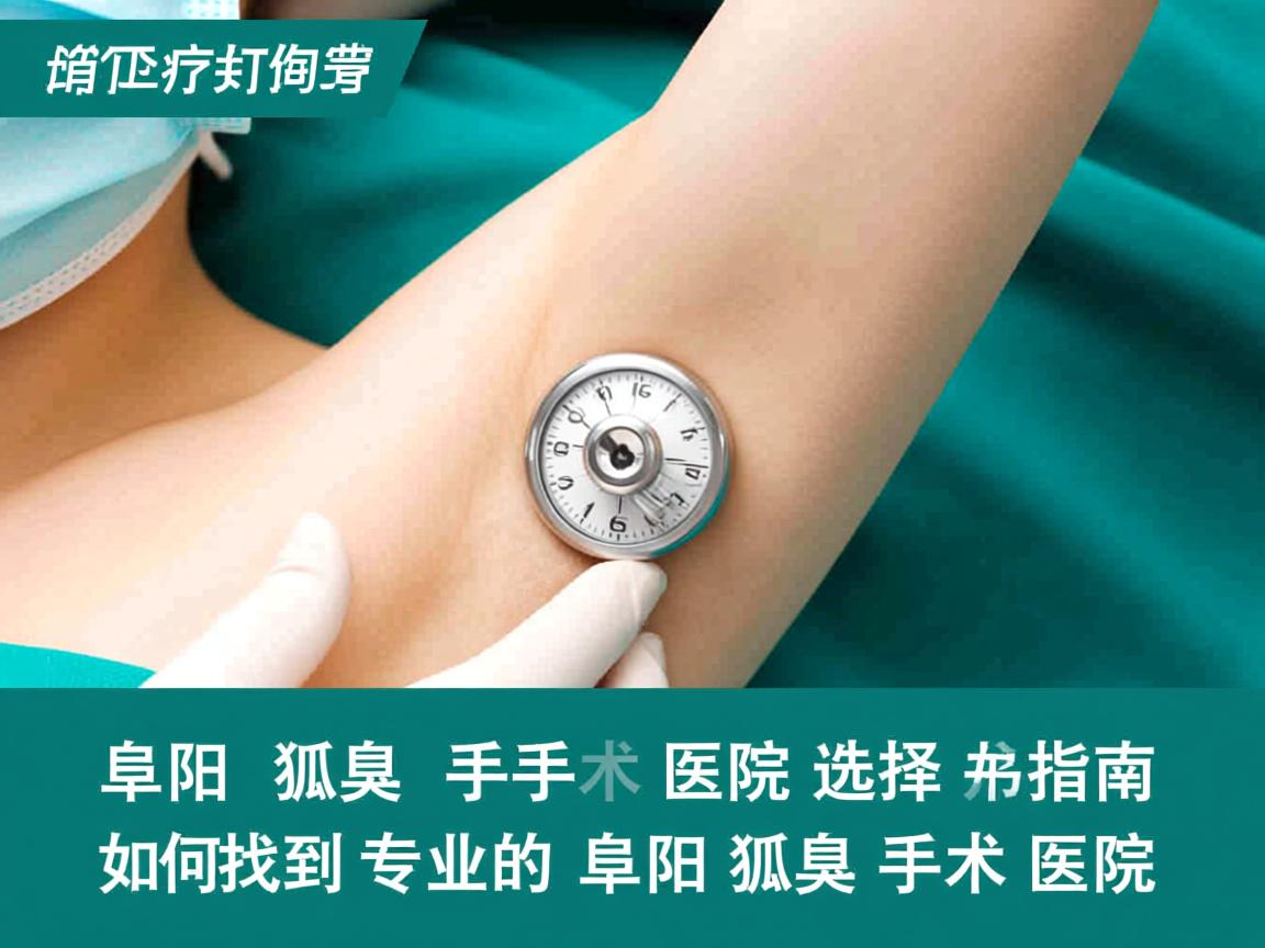 阜阳狐臭手术医院选择指南,如何找到专业的阜阳狐臭手术医院 阜阳狐臭手术医院选择指南,如何找到专业的阜阳狐臭手术医院