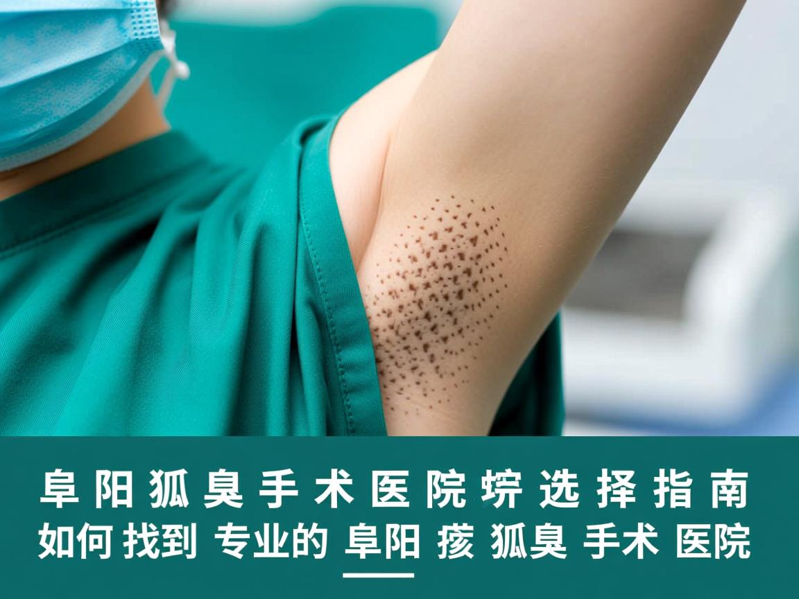 阜阳狐臭手术医院选择指南,如何找到专业的阜阳狐臭手术医院 阜阳狐臭手术医院选择指南,如何找到专业的阜阳狐臭手术医院