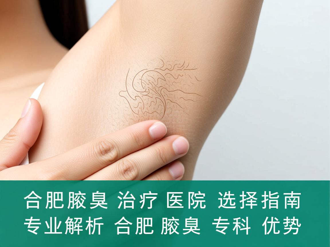 合肥腋臭治疗医院选择指南，专业解析合肥腋臭专科优势