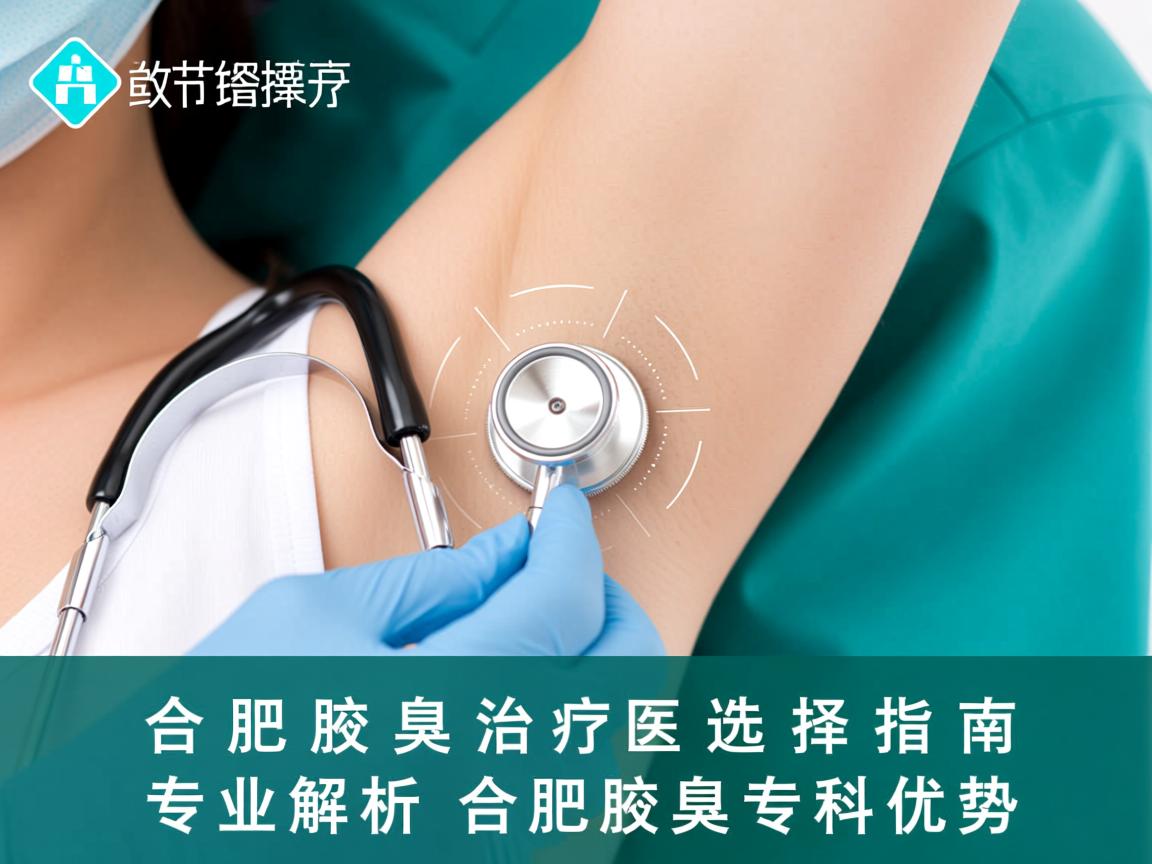合肥腋臭治疗医院选择指南，专业解析合肥腋臭专科优势